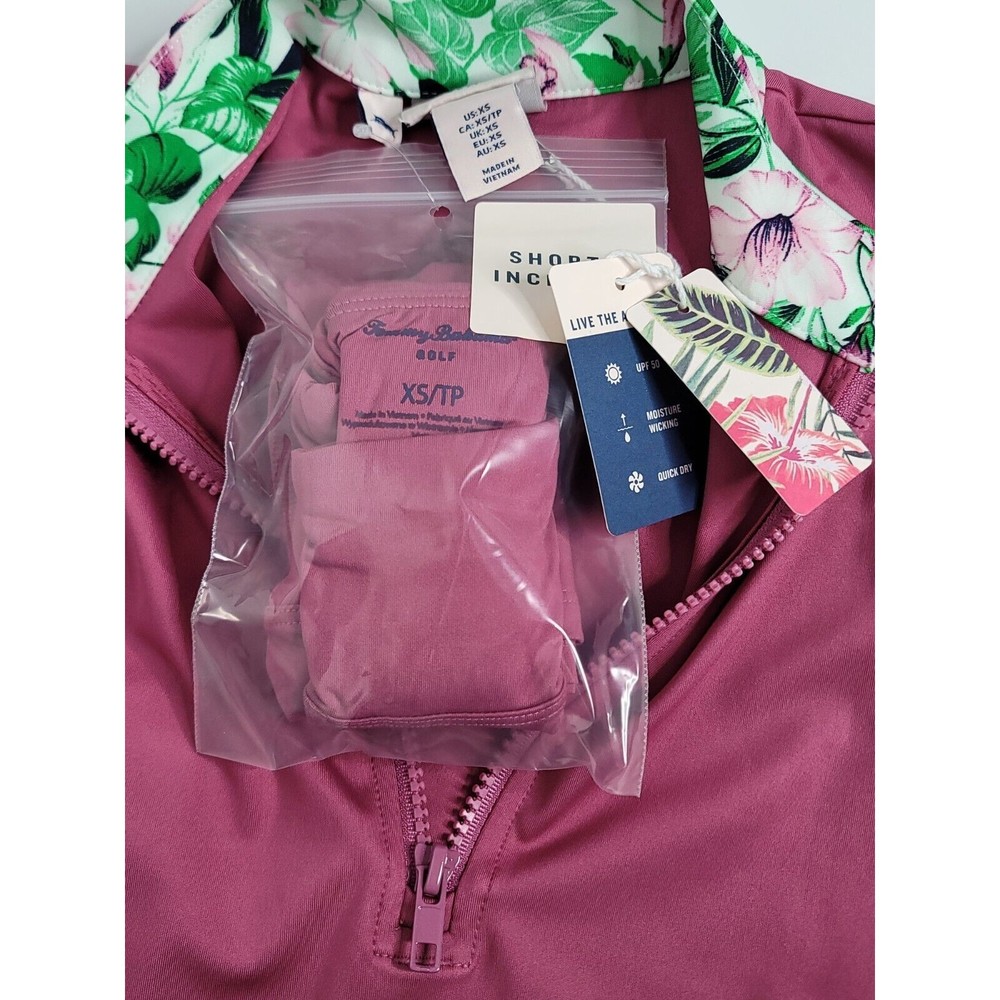 Tommy Bahama Golf Tennis Dress Womans Floral Tropical Print w/ Shorts Pink XS - Picture 6 of 8